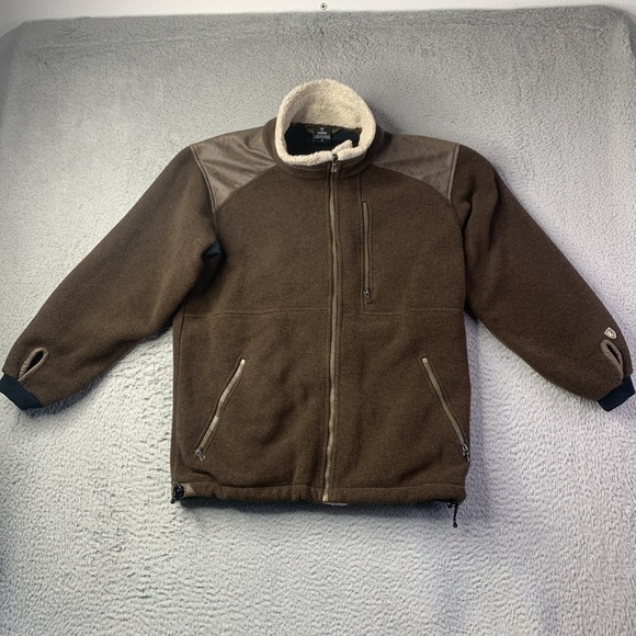 Kuhl Other - KUHL Alpenwurx Fleece Jacket Men's Dark Earth Brown - Size Small